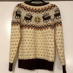 Kiel James Patrick Christmas Cookie Cabin Sweater. Fall and Winter. Sz Small